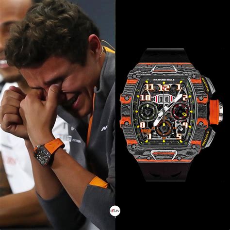 richard mille watch lando|lando mclaren today.